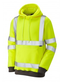 Leo Goodleigh hooded sweatshirt yellow